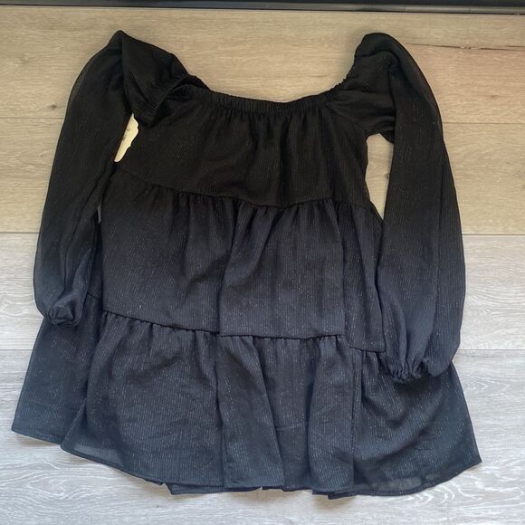 Altar’s State Baby Doll Dress Black S Nwt - Picture 5 of 5